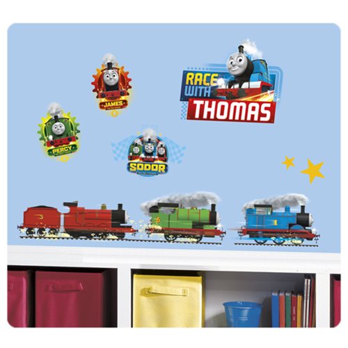 Thomas and Friends Racing Peel and Stick Wall Decals